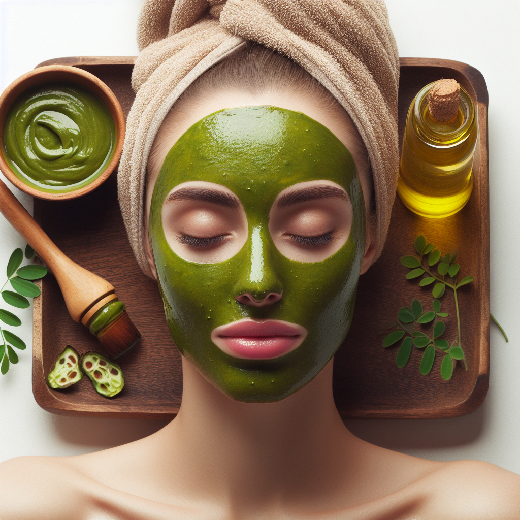 Mascarilla Facial con Aceite de Moringa Orgánico: La magia para lograr una piel radiante